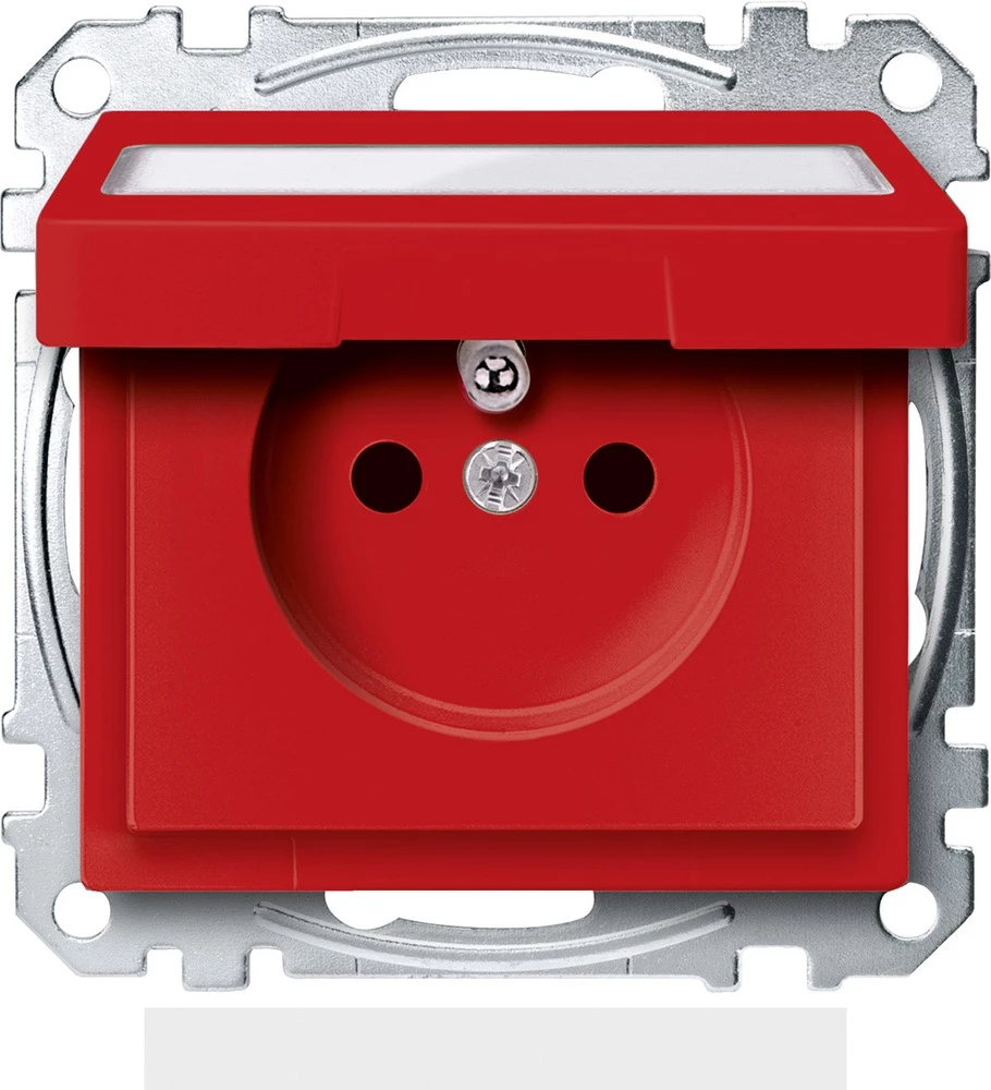 Merten Utičnica Sustav M Karminsko-crvena MEG2612-0306 slika