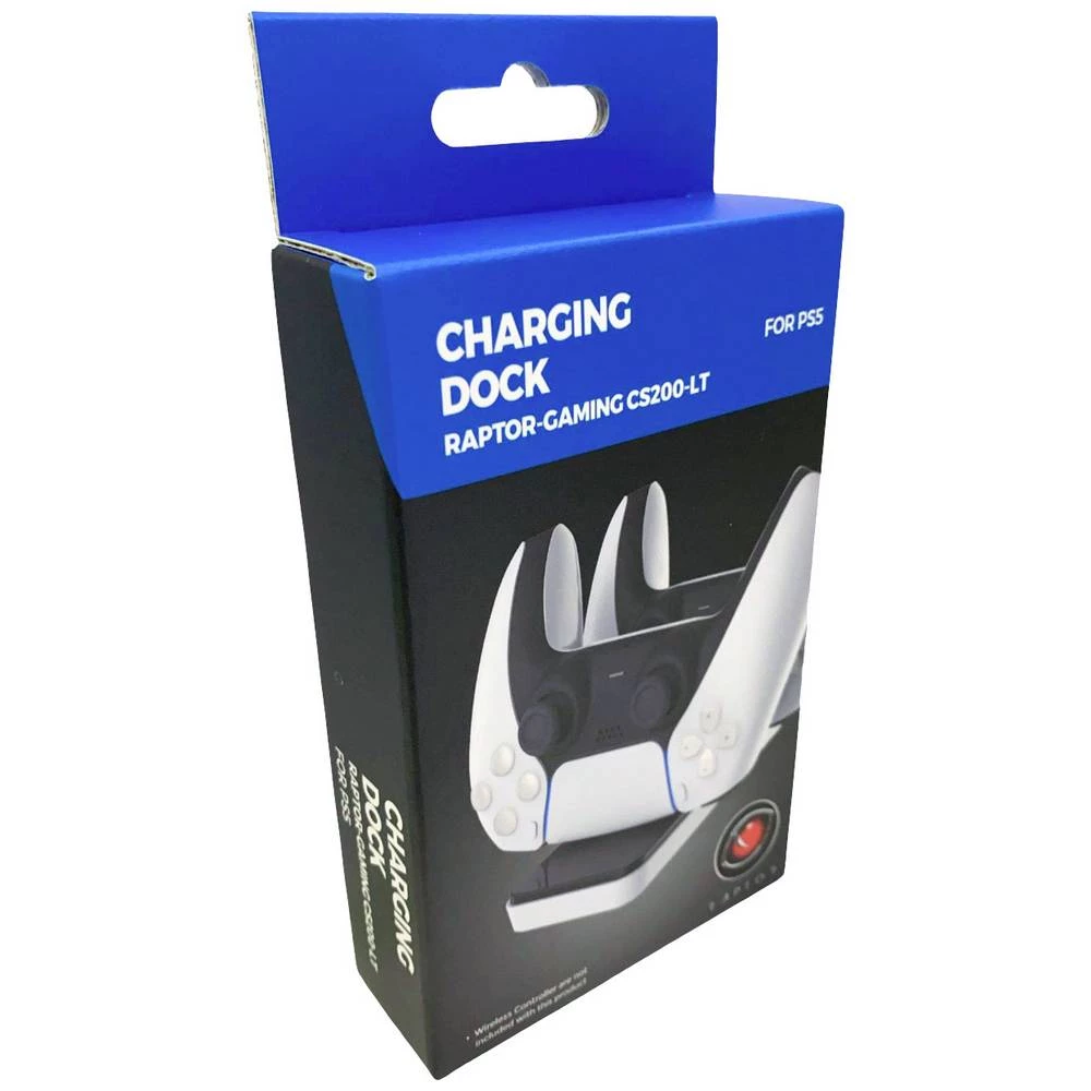 Raptor Gaming CS200 LT stanica za punjenje upravljača PS5 slika