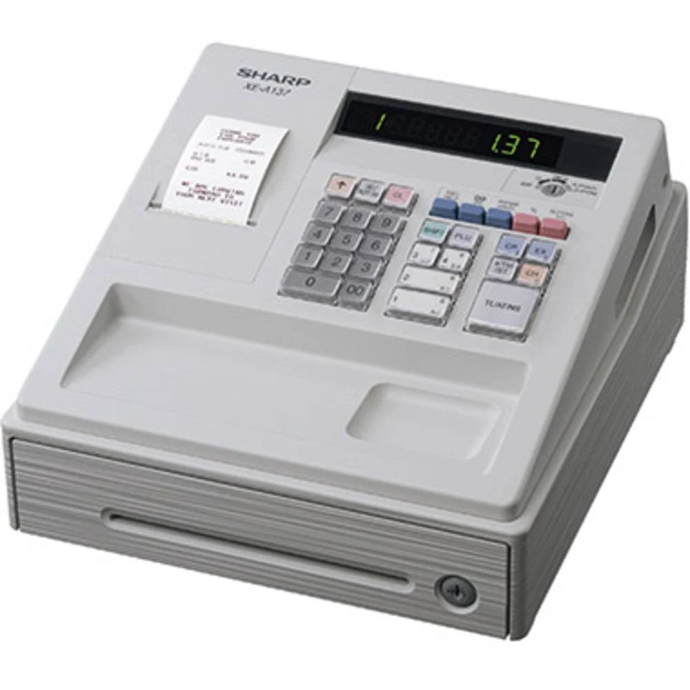 Sharp XE-A137 Registarska blagajna Bijela slika