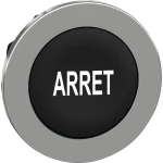 Schneider Electric ZB4FA233 prednji element za tipku plosnat, ponovno postavljiv (Ø) 30.5 mm Arrêt krom boja, crna 1 St.