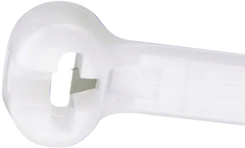 Vezice za kabele 363 mm naravne boje, s metalnim jezikom Panduit CV368BK 1 kom slika