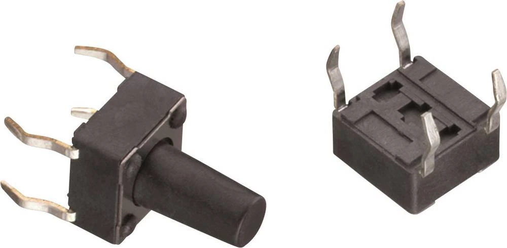 Pritisna tipka 12 V/DC 0.05 A 1 x isklop/(uklop) Würth Elektronik 430186070916 tipkalna 1 kom. slika