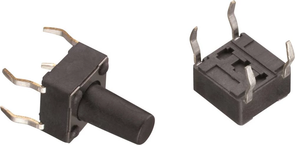 Pritisna tipka 12 V/DC 0.05 A 1 x isklop/(uklop) Würth Elektronik 430186095916 tipkalna 1 kom. slika