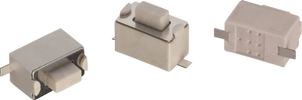 Pritisna tipka 12 V/DC 0.05 A 1 x isklop/(uklop) Würth Elektronik 434111043826 tipkalna 1 kom. slika