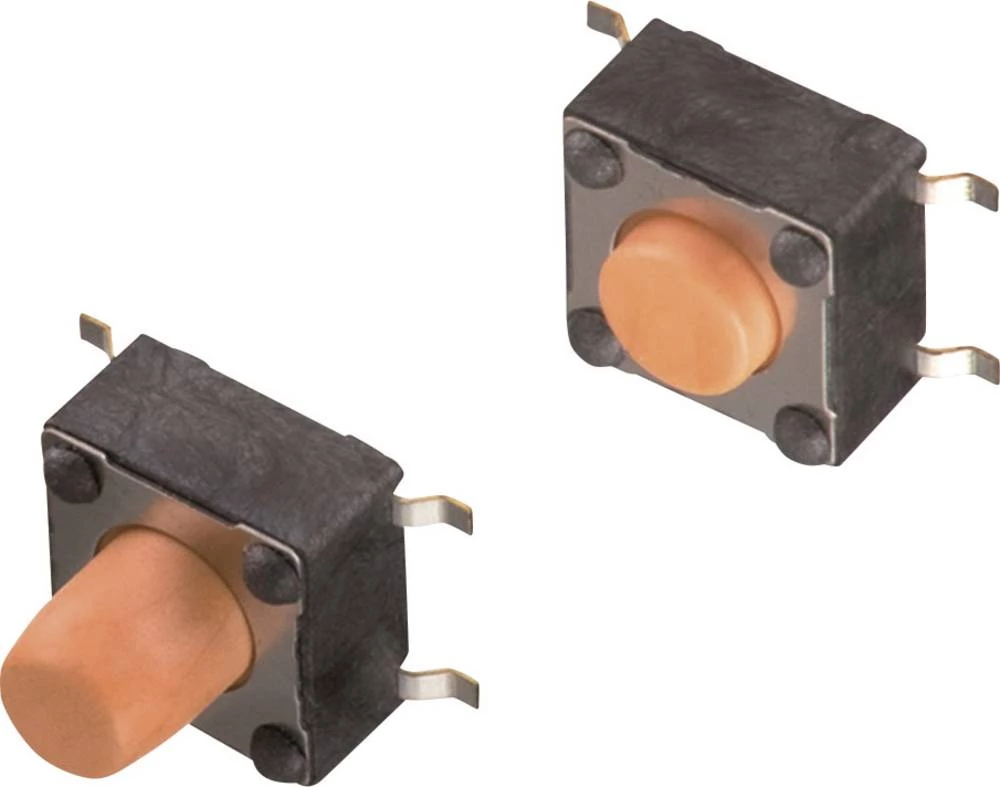 Pritisna tipka 12 V/DC 0.05 A 1 x isklop/(uklop) Würth Elektronik 430152095836 tipkalna 1 kom. slika