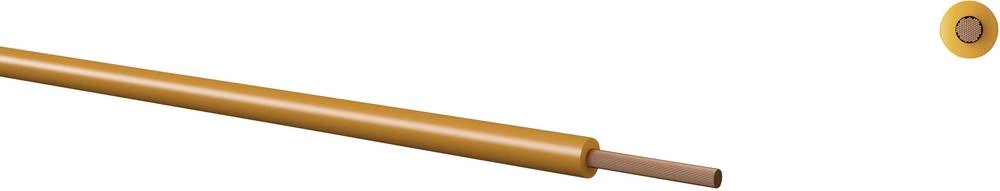 Finožični vodič LiFY 1 x 0.75 mm smeđe boje Kabeltronik 160107502 metarski slika