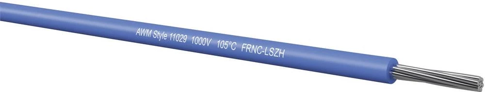Finožični vodič 1 x 0.56 mm smeđe boje Kabeltronik 98200702 metarski slika