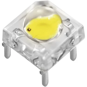 Ožičana LED dioda, bijela, pravokutna 7.6 x 7.6 mm 80 ° 50 mA 3.1 V Nichia NSPWR70CSS-K1 slika