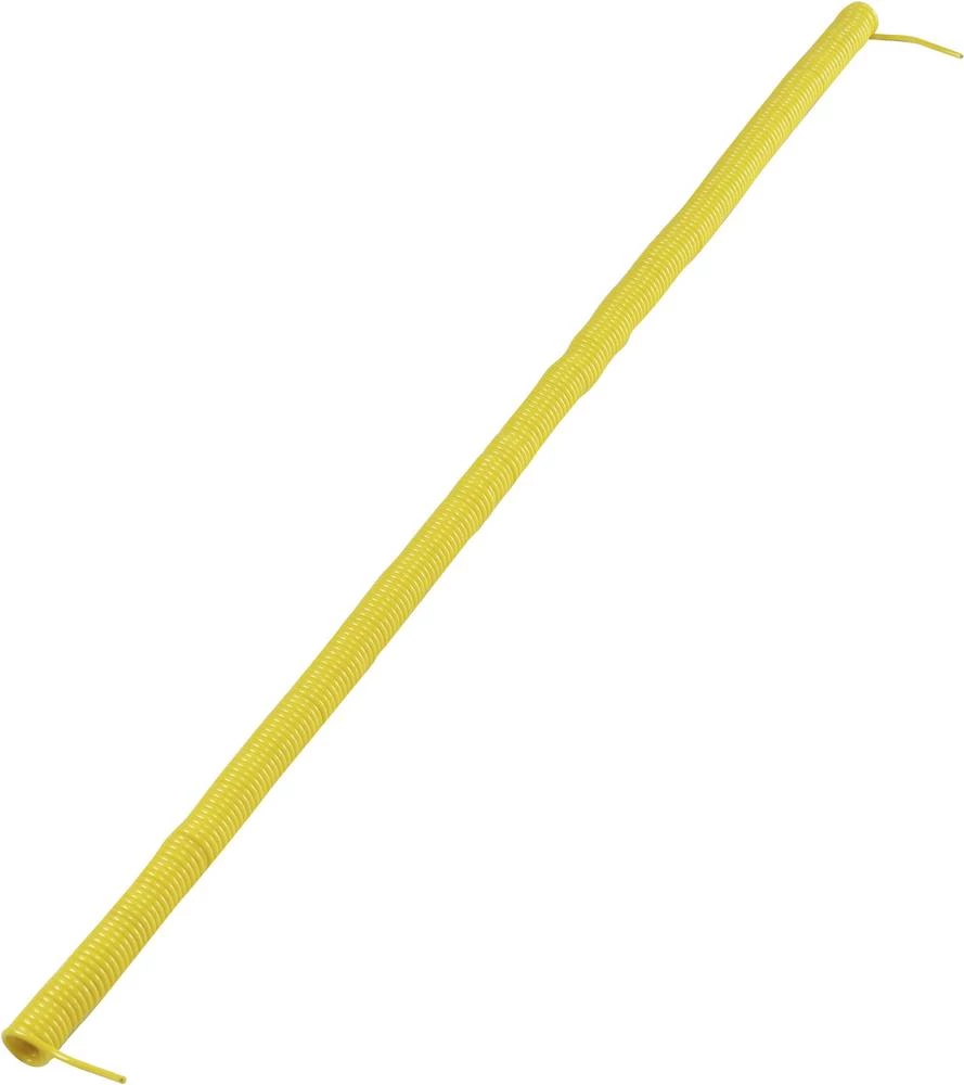 Spiralni kabel 540 mm / 7000 mm 1 x 0.12 mm žute boje 622772 1 kom slika