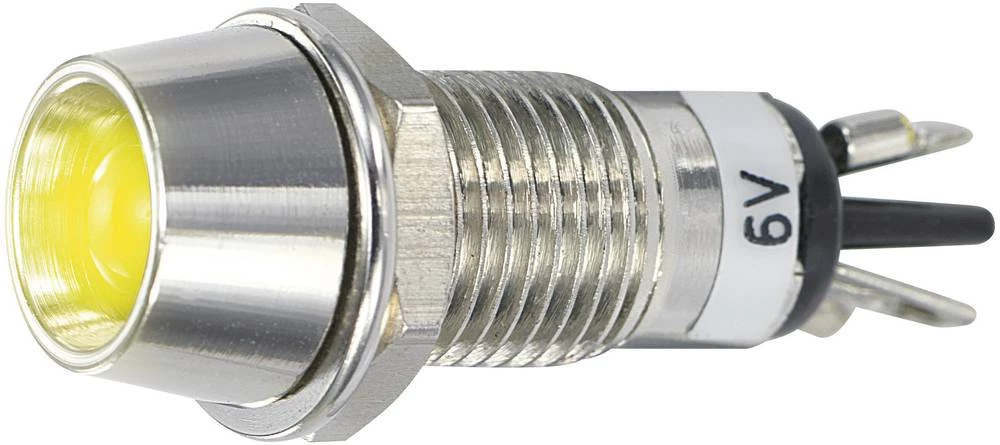 LED signalno svjetlo, žuto 6 V/DC SCI R9-115L 6 V YELLOW slika