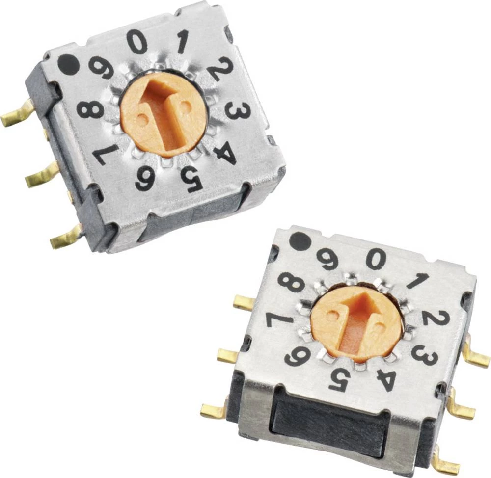 Okretni prekidač 24 V/DC 0.15 A broj položaja prekidača 10 Würth Elektronik 428521320811 1 kom. slika