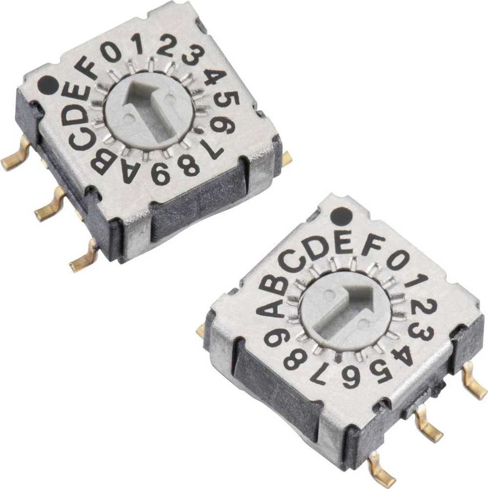 Okretni prekidač 24 V/DC 0.15 A broj položaja prekidača 16 Würth Elektronik 428521320816 1 kom. slika