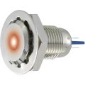 LED signalno svjetlo, bijele boje, 24 V/DC 24 V/AC TRU Components GQ12F-D/W/24V/N slika