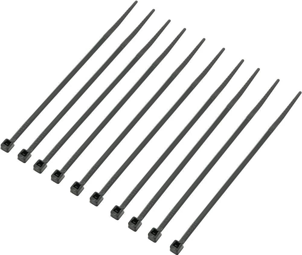 Vezice za kabele 100 mm crne boje UV-stabilne KSS CVR100KBK 1000 kom slika