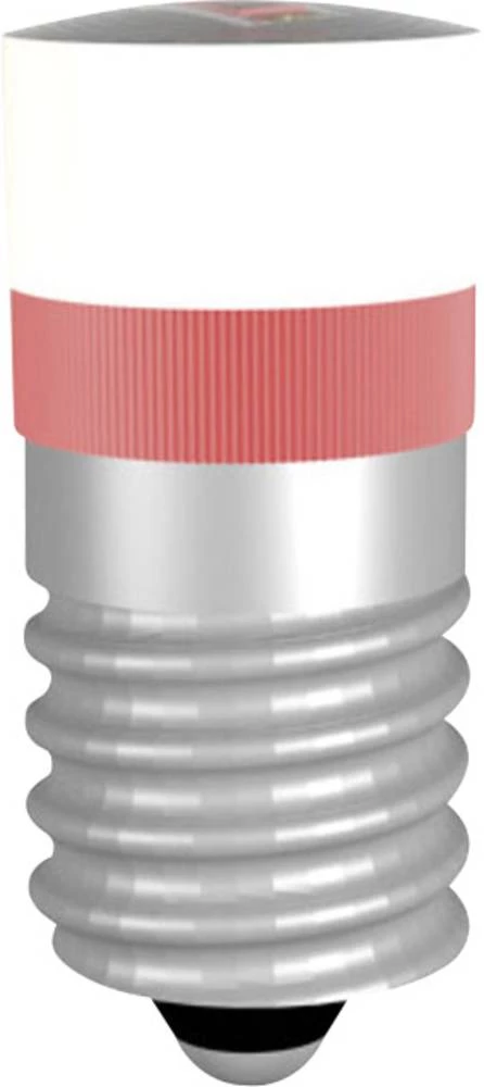 LED žarulja E10 žuta 12 V/DC, 12 V/AC, 24 V/DC, 24 V/AC, 48 V/DC, 48 V/AC 180 mcd Signal Construct MWME2519BR slika