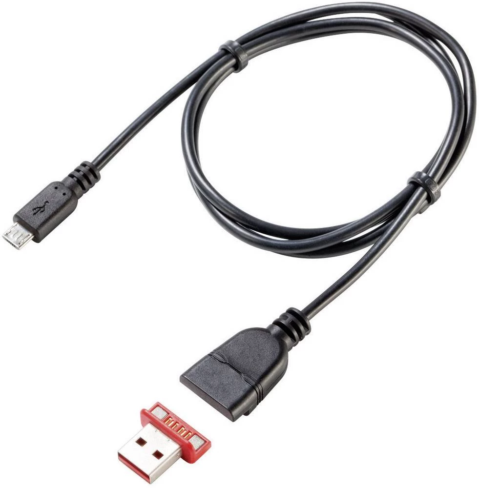 Magnetni USB 2.0 kabel USB 2.0 micro-B USB 2.0 utikač tip A na USB 2.0 utikač micro-B Rosenberger sadržaj: 1 kom. slika