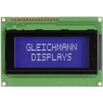 LCD zaslon, crna, žuto-zelena (Š  x V x D) 87 x 60 x 13.6 mm Gleichmann GE-C1604A-YYH-JT/R