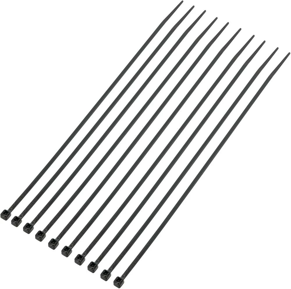 Vezice za kabele 200 mm crne boje UV-stabilne KSS CV200MKBK 1000 kom slika