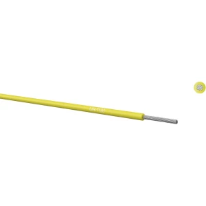 Finožični vodič LiH-T 1 x 0.14 mm žute boje Kabeltronik 065001404 100 m slika