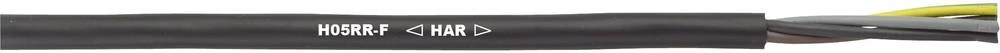 Priključni vodič H05RR-F 4 G 1.5 mm crne boje LappKabel 16002013 50 m slika
