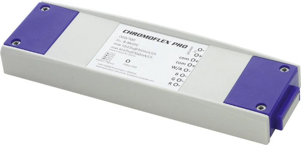 LED zatamnjivač Barthelme CHROMFLEX Pro i350/i700 3-kanalni 8.0 W 868.3 MHz 50 m 180 mm 52 mm 22 mm slika