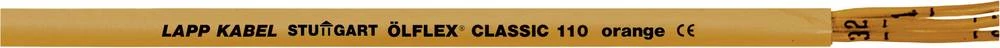 Krmilni kabel ÖLFLEX® CLASSIC 110 narančaste boje 3 x 1 mm narančaste boje LappKabel 0019702 100 m slika