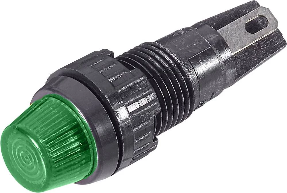 Industrijsko pakirana signalna svjetiljka sa LED diodom 24 - 28 V zelena (prozirna) RAFI sadržaj: 10 kom. slika