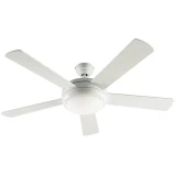 Stropni ventilator CasaFan Titanium WE (promjer) 132 cm boja krila: bijela (sjajni), boja kućišta: bijela