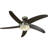 Stropni ventilator CasaFan Elica BN (promjer) 132 cm boja krila: wenge, boja kućišta: krom (češljani)