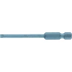 Ravni bit-nastavak 3 mm Weidmüller BIT E6,3 0,5X3,0X70 krom-vanadij čelik, otvrdnut E 6.3 5 kom.