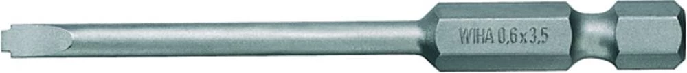 Ravni bit-nastavak 3.5 mm Weidmüller BIT E6.3Z 0.6X3.5X70 krom-vanadij čelik, otvrdnut E 6.3 5 kom. slika