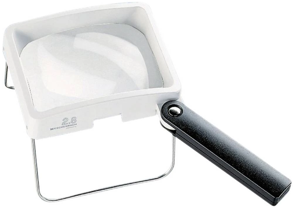 Sklopivo povećalo za čitanje combi-plus 100 x 75 mm 2,8 x bijelo Eschenbach 2032 2,8 x slika
