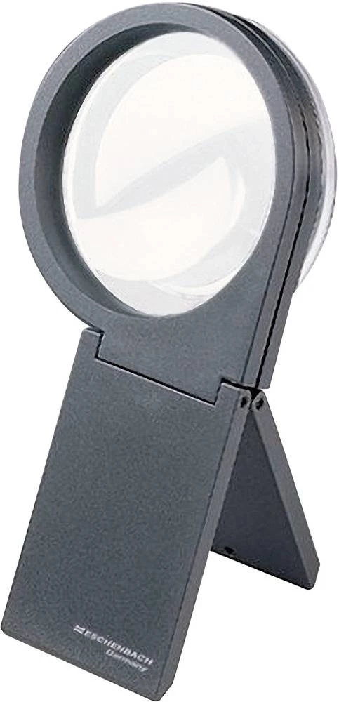 Ručno povećalo, faktor povećanja: 2.5 x veličina leće: (promjer) 60 mm crne boje Eschenbach 20501 slika