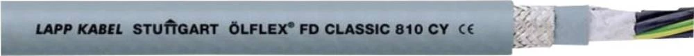 Energetski kabel ÖLFLEX® FD CLASSIC 810 CY 4 G 0.75 mm sive boje LappKabel 0026221 50 m slika