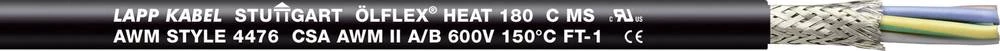 Visokotemperaturni vodič ÖLFLEX® HEAT 180 C MS 4 G 1.5 mm crne boje LappKabel 0046718 100 m slika
