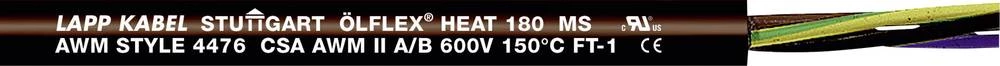 Visokotemperaturni vodič ÖLFLEX® HEAT 180 MS 5 G 1 mm crne boje LappKabel 00466153 100 m slika