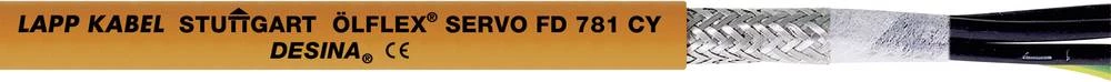 Kabel za kontrolu servo motora ÖLFLEX® SERVO FD 781 CY 4 G 1.5 mm narančaste boje LappKabel 0036320 50 m slika