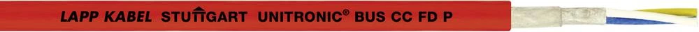 Bus vodič UNITRONIC® BUS 1.5 x 2 x 0.75 mm crvene boje LappKabel 2170370 150 m slika