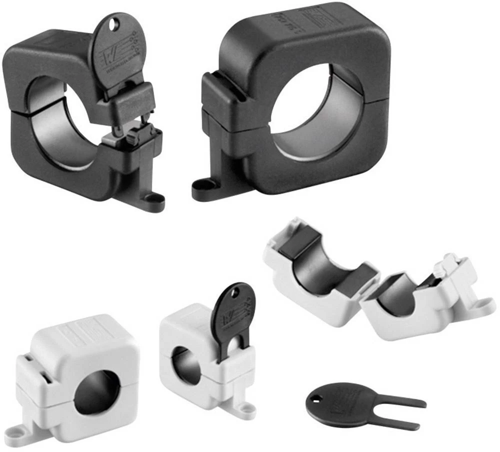 Sklopiva feritna jezgra s tehnologijom ključa 110 promjer kabela (maks.) 27 mm (promjer) 55 mm Würth Elektronik 7427155S 1 kom. slika