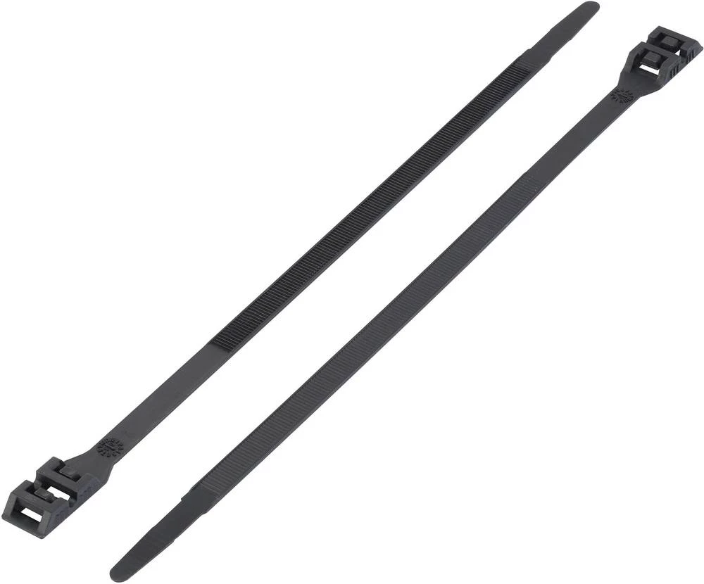 Vezice za kabele 180 mm crne boje KSS DK-180SBK 1 kom slika