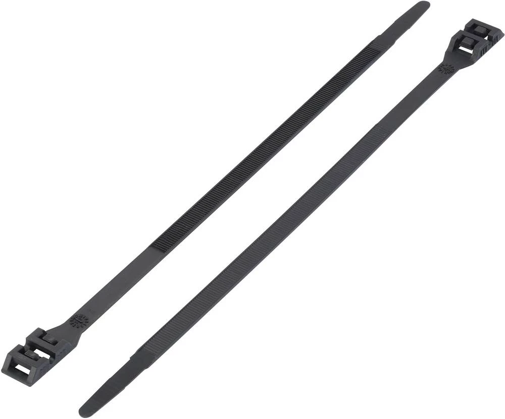 Vezice za kabele 610 mm crne boje dvostruka glava KSS DK-610BK 1 kom slika