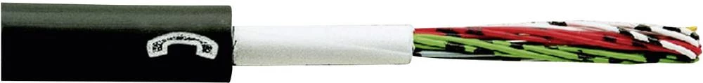 Telefonski kabel A-2Y(L)2Y 2 x 2 x 0.5 mm crne boje Faber Kabel 110076 metarski slika