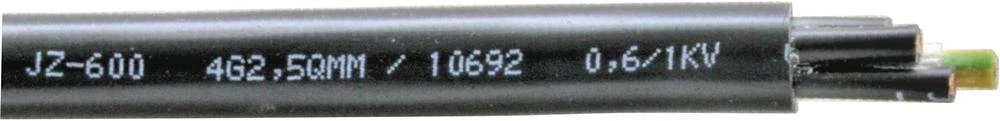 Krmilni kabel YSLY-JZ 600 5 x 1.5 mm crne boje Faber Kabel 033477 metarski slika