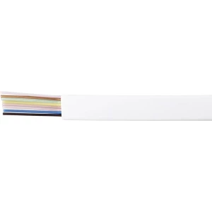 Telefonski kabel LiYY 8 x 0.14 mm bijele boje metarski slika