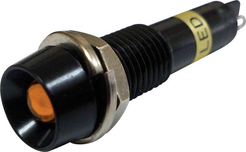 LED signalno svjetlo, narančasto 12 V/DC Sedeco BD-0701B slika
