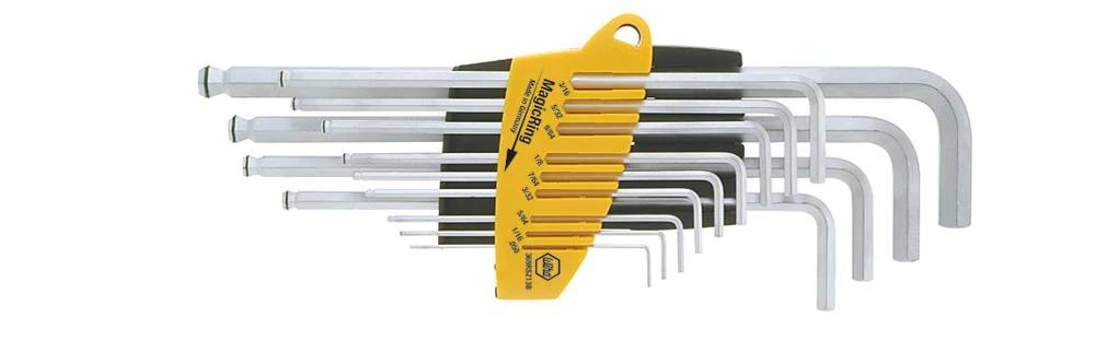 Unutranji šesterokutni, kutni odvijač 13-dijelni set Wiha slika