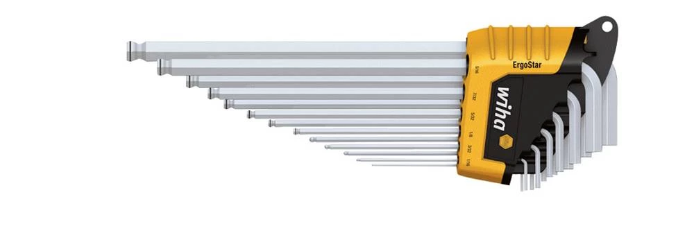 Unutranji šesterokutni, kutni odvijač 13-dijelni set Wiha slika