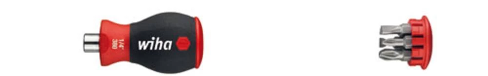 Radionički odvijač s magazinom Wiha Stubby 1/4" (6.3 mm) DIN 3126, DIN ISO 1173 slika