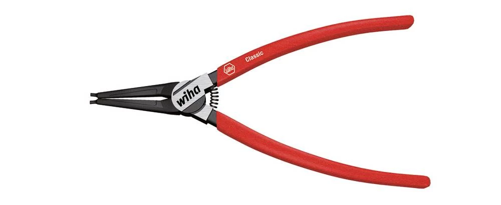 Kliješta za seger osigurače, pogodna za vanjske prstene 40-100 mm šiljasti oblik, ravna Wiha 26792 slika