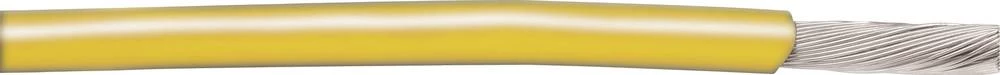 Finožični vodič EcoWire 1 x 0.13 mm žute boje AlphaWire 6711 30.5 m slika